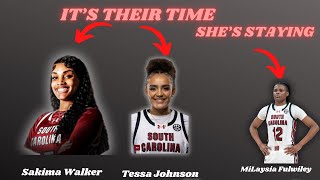 Does South Carolina Need To Make Changes Sakima Walker Tessa Johnson and MiLaysia Fulwiley [upl. by Bjorn312]