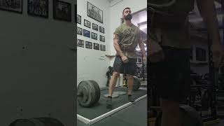 545lb Deficit Deadlift powerlifting strongman deadlift strength powerliftingmotivation gym [upl. by Tlaw]