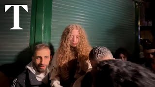 Ahed alTamimi Palestinian activist released by Israel [upl. by Nosittam]