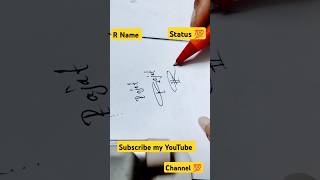 Rajat Signature 💓viralvideo sign calligraphy namestatus ytshorts handwriting signatureart🌹 [upl. by Kimon]