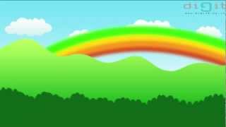 Rainbow Song  Animated Nursery Rhymes amp Songs With Lyrics For Kids [upl. by Rania219]