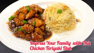 Easy Homemade Chicken Teriyaki Cooking Guide  Healthy amp Quick Perfect Recipe [upl. by Drhcir413]