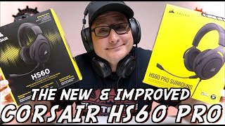 NEW Corsair HS60 PRO Detailed Review  Old HS60 Comparison [upl. by Eintruoc]