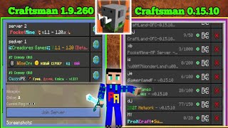 Top 4 Servers for Craftsman 01510 and 19260  Craftsman Online multiplayer server [upl. by Alonzo]