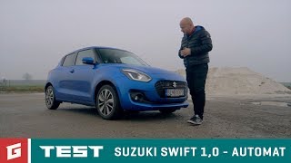 SUZUKI SWIFT 10 BoosterJet  automat  TEST  GARAZTV [upl. by Felice]