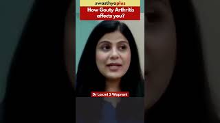 How Gouty Arthritis affects you  Gout  Uric Acid Arthritis  Dr Laxmi S Waprani  Shorts [upl. by Freeland]