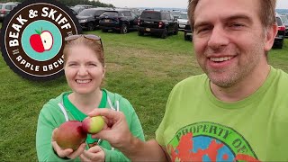 Apple picking at the famous Beak and Skiff in LaFayette NY [upl. by Harias]