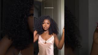 curly wig behind hairline [upl. by Nove]