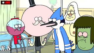 Regular Show  Mordecai punches Benson regularshow mordecai rigby eggs coma [upl. by Prudi665]