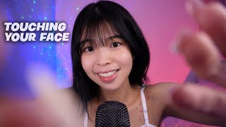 ASMR Touching Your Face [upl. by Epilihp]