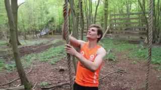 How To Climb A Rope At Obstacle Races [upl. by Anaillil]