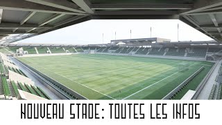 NOUVEAU STADE RAAL  TOUTES LES INFOS [upl. by Arymat234]