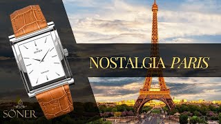 Söner Nostalgia París Reloj Rectangular [upl. by Wavell170]