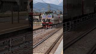 Doppia trazione di E652 in stazione di BressanoneBrixen [upl. by Cadel]