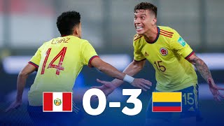 Eliminatorias Sudamericanas  Perú vs Colombia  Fecha 7 [upl. by Brandea]