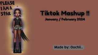 Tiktok Mashup JanuaryFebruary 2024 [upl. by Oidale778]