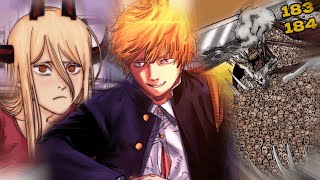 UN NOUVEAU POUVOIR POUR DENJI  CHAPITRES 183 amp 184 CHAINSAW MAN REVIEW [upl. by Jelle]