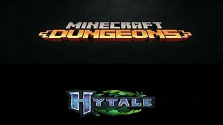 Minecraft Dungeons VS Hytale TRAILER [upl. by Annaillil]