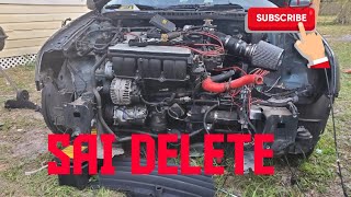 Mk4 Jetta Vr6 Urotuning SAI delete install [upl. by Aynav]