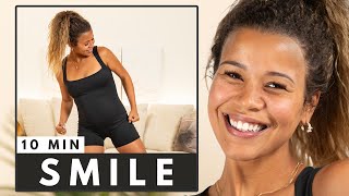 10 Minute Feel Good Cardio  Do this everyday to BOOST your mood [upl. by Amees]