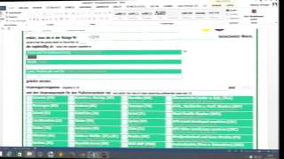 Lieferantenenerklärungen mit Microsoft Word ausfüllen und ausdrucken [upl. by Putscher]