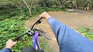 My favorite CHATEL BIKEPARK trails 🥹 RAW  Felix Meeßen [upl. by Anaibaf]