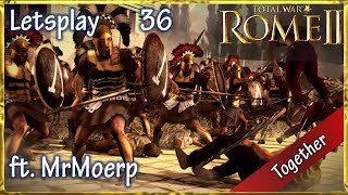 LPT  Rome 2 Total War Sparta HD  sehr schwer  Der Hellenenbund 36 [upl. by Jacenta]