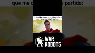 Es tan dolorosa la despedida 😂😂😂 funny humor warrobots parati [upl. by Eillat962]