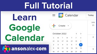 How to Use Google Calendar  Tutorial [upl. by Ngo812]