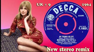 Marianne Faithfull  As Tears Go By  2024 stereo remix [upl. by Ayotol783]