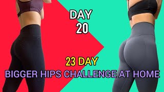 THICKER HIPS WORKOUT AT HOME AT 23 DAY PART 8 DAY 20 [upl. by Heyra]