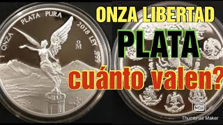 ONZA LIBERTAD de plata Precio 2023 hermosa moneda [upl. by Free192]