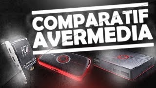 COMPARATIF BOITIERS AVERMEDIA  LEQUEL CHOISIR [upl. by Nadruoj]