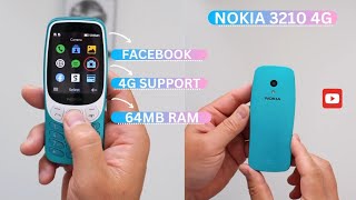 Nokia 3210 4G ⚡ Amazing 64MB RAM 🔥 2MP main camera with 4G network support [upl. by Felix]