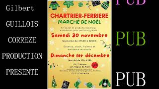 CHARTRIER FERRIERE Marché de Noel [upl. by Artair]