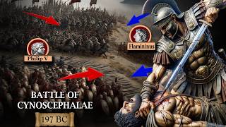 Decisive Battle CHANGED history of Macedonian  Battle of Cynoscephalae  Phalanx vs Legion [upl. by Nisior238]