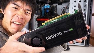 【自作PC】QUADRO K4000の実力検証！動画エンコード時間は変わるのか？ [upl. by Rhynd]