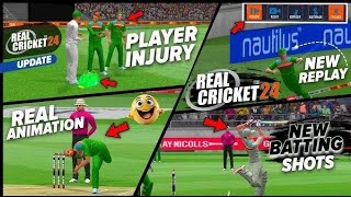 Real Cricket  24 New Beta Update  New Feature IPL 😍 [upl. by Freida]