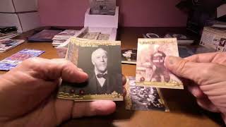 2022 Historic Autographs The Gilded Age Hobby Box Break 1 of 1 BIG HIT Pulled [upl. by Melonie]