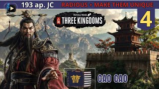 4 Des choix à faire  Total War Three Kingdoms  Cao Cao  Mod Radious  MTU FR [upl. by Kahler]