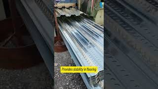 Galvanized Corrugated Composite Steel Floor Deck for Building a LoftSecond Floor in Metal Building [upl. by Eniagrom635]