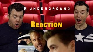 6 Underground  Trailer Reaction  Review  Rating [upl. by Bridge610]