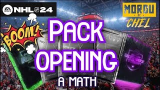 Plein de mauves pour Math Team update et Pack opening NHL 24 pour la semaine 1 de TOTS  QC  FR [upl. by Notselrahc]