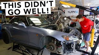 How NOT To Remove an S2000 Engine  Project BADASS2000  EP18 [upl. by Eahsan]