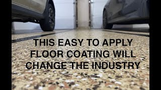 This Easy To Install Single Component Polyaspartic flooring system will change the industry [upl. by Isbella594]