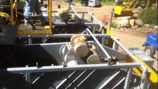 Double Stacked 4 Panel Dewatering Shaker Screen [upl. by Draneb]