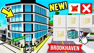 HOW TO ADD NEW FLOORS in Roblox Brookhaven UPDATE [upl. by Christi761]