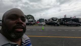 flrvsupershow FL RV Supershow 2024 Day1  Gettin to the FL ST Fairground  Camping  the Fairground [upl. by Jeroma]