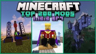 Top 200 Best Mods for Minecraft 1122 EPISODE 4Mobs Dimensions amp Camping [upl. by Fifi]