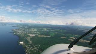 Landing in Ogdensburg New York  KOGS OGS  Ogdensburg International Airport landingvideo fs20 [upl. by Mildrid831]